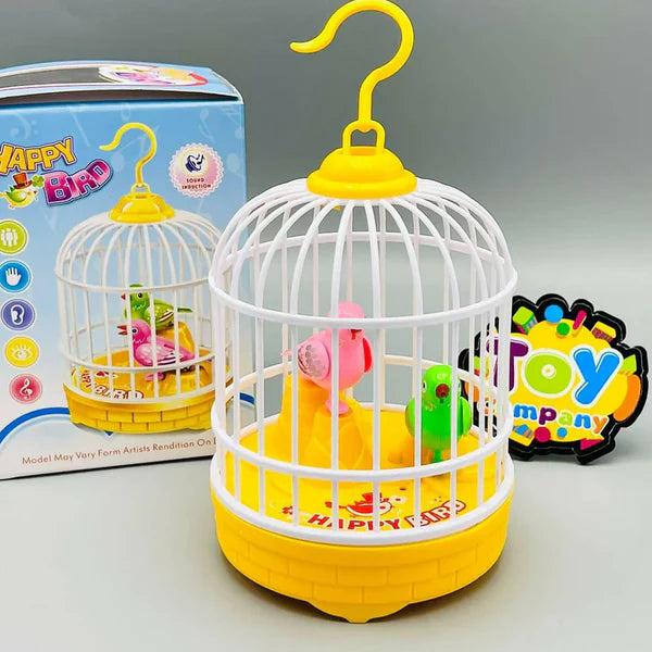 Singing Bird's Cage (Battery Operated) – قفص الطائر المغني (يعمل بالبطارية)