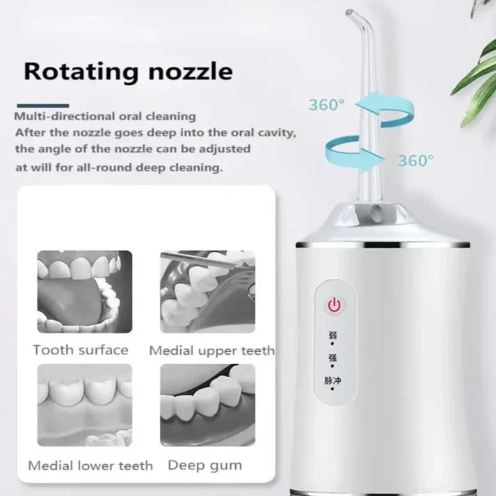 𝙉𝙤𝙤𝙧é 𝙂𝙡𝙤𝙬™3 In 1 Oral Irrigatorجهاز ري الفم 3 في 1