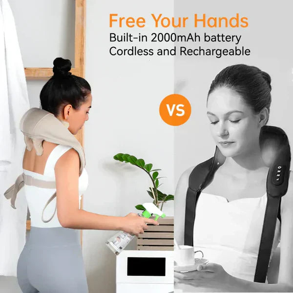 𝙉𝙤𝙤𝙧é 𝙂𝙡𝙤𝙬™ Kneading Massager (Shoulder and Neck) – مدلك عجن للكتف والرقبة