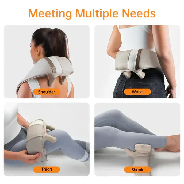 𝙉𝙤𝙤𝙧é 𝙂𝙡𝙤𝙬™ Kneading Massager (Shoulder and Neck) – مدلك عجن للكتف والرقبة