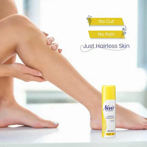 𝙉𝙤𝙤𝙧é 𝙂𝙡𝙤𝙬 Nair Hair Removal Spray – بخاخ إزالة الشعر نير