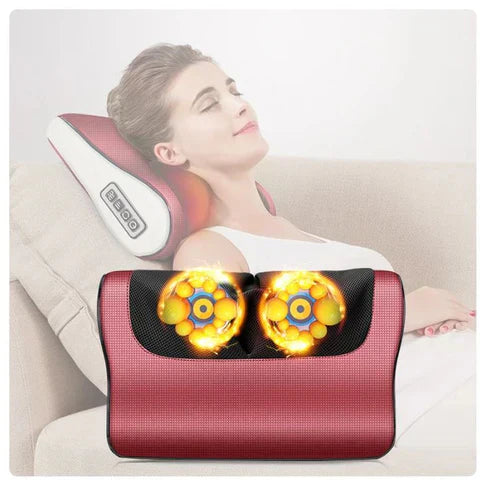 𝙉𝙤𝙤𝙧é 𝙂𝙡𝙤𝙬™ Red Pillow Massager – جهاز تدليك الوسادة الحمراء